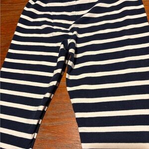 Primary Navy and White Leggings